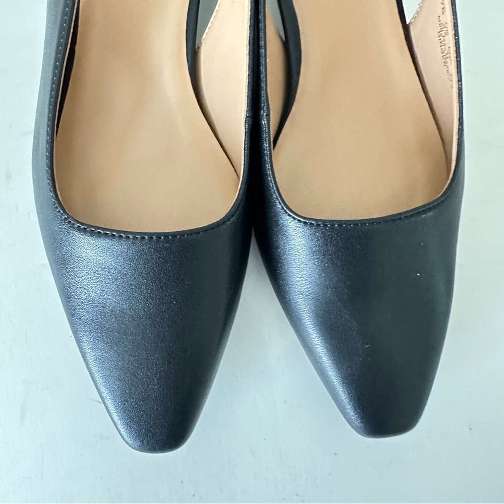 NEW Naturalizer Ginger Black Block Heel Women's Slingbacks, Sz 7M - Picture 5 of 12